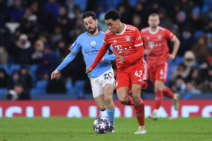 Bayern x Manchester City em campo pela Champions League