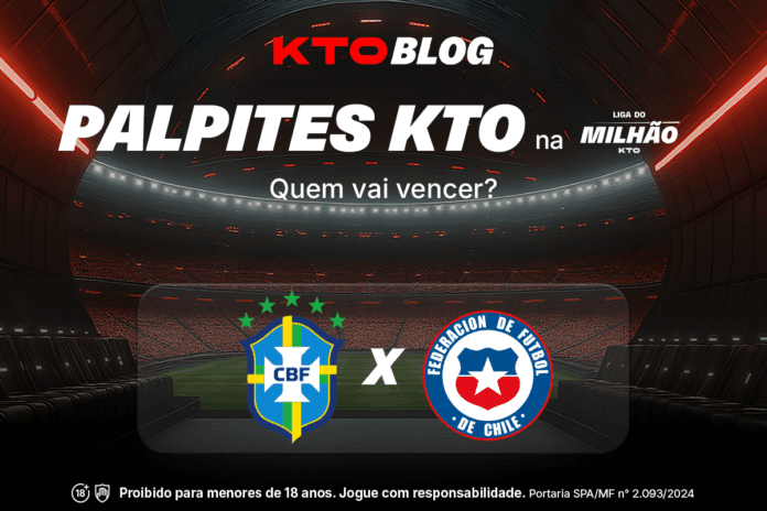 Brasil x Chile - Palpites