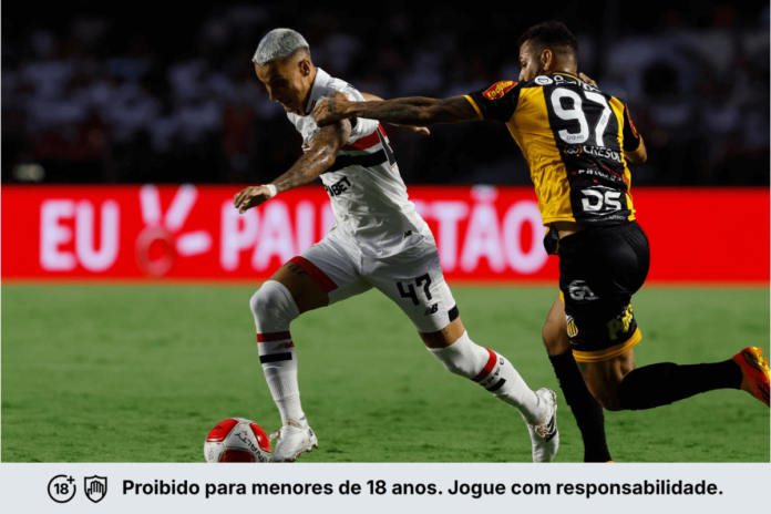 Estatísticas São Paulo x Novorizontino