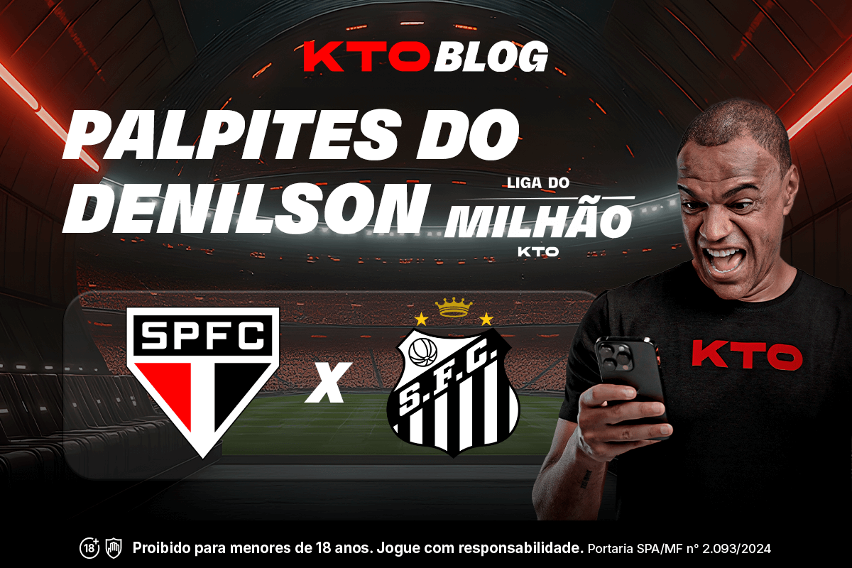 Palpites do Denilson para São Paulo x Santos