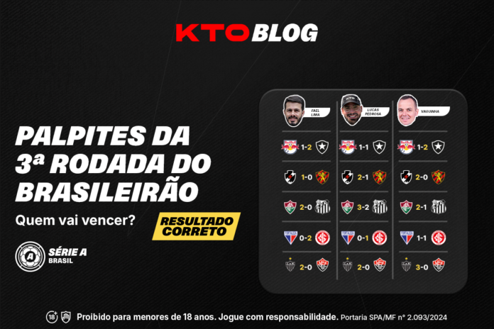Palpite da rodada do Brasileirão