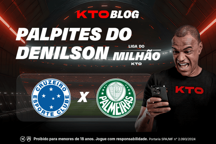 Palpite Cruzeiro x Palmeiras - Denilson