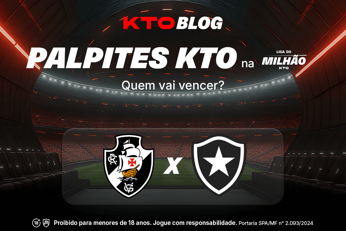 Palpites KTO Vasco x Botafogo – Copa do Brasil 