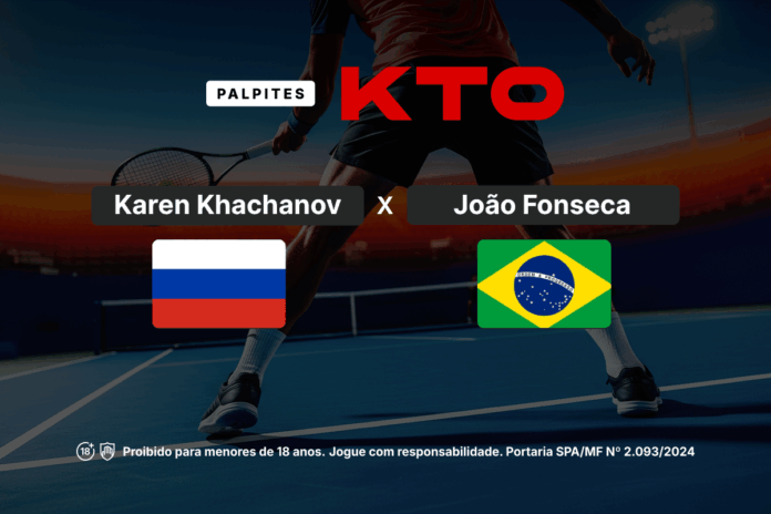 Khachanov x João Fonseca